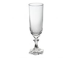 Cristal de Sèvres Margot Set de Verres de Champagne, Verre, 5 x 5 x 18 cm, Lot de 2
