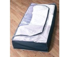 H & L Russel Ltd Lot de 2Â Rangement Coffre Soft Touch, Bleu, 2Â piÃ¨ces