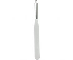 kela 19140 Spatule coudée Rondo 37,5cm en Acier Inoxydable Argent, 37,5 x 2 x 0,2 cm