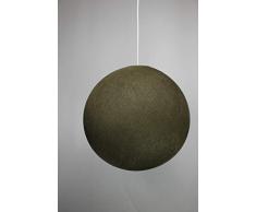 Cotton Ball Lights Lampe suspension 31Â cm, coton, Mud