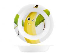 Home Expo Assiette Creuse, 21 cm, mélamine, Multicolore