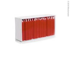 Wiedemann PoupÃ©e Ã la lumiÃ¨re, Cire, Rouge, 6,5Â x 0,7Â cm