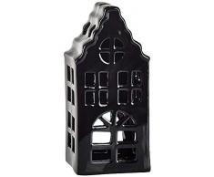 Comarco Sa 11751 Bougeoir CÃ©ramique Noir 10 x 7 x 17 cm