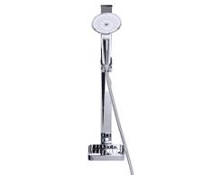 RIDDER 09153527 Rosario Pommeau de Douche en ABS (acrylonitrile butadiène styrène) Chromé Env. 14,8 x 173 x 29 cm.