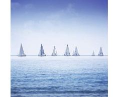 Scenolia Tableau Verre Acrylique REGATE 60 x 60 cm | DÃ©coration Murale Design Fait en France