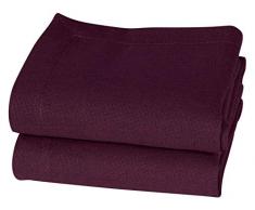 Vent Du Sud Serviette de Table, Prune, 47x47