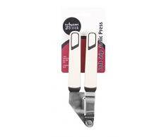 Wham 21951 Design Presse Ail, Acier Inoxydable, crème, 20 x 5 x 5 cm