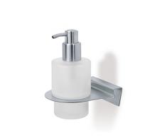 Tiger Zapp Distributeur de Savon en Verre givré en Acier Inoxydable brossé