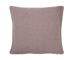Dutch Decor Bleker Coussin, Vieux Mauve, 50Â x 50Â cm