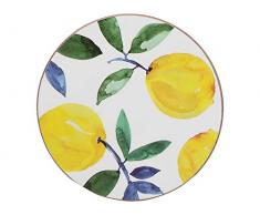 Creative Tops C000277 Dessous de Verre Rond Imprimé Citron
