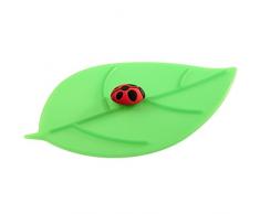 Lurch 210901 Couvercle de Tasse My lid-Coccinelle 8 pcs, Silicone, Multicolore, 20 x 15 x 10 cm
