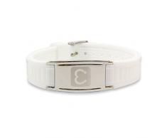 Magnet ExpertÂ® Unisexe magnÃ©tique Rare Earth SportsÂ âÂ Bracelet Blanc