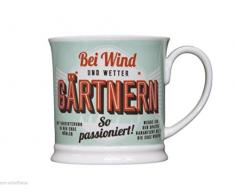 H&H 195000026 Tasse, Porcelaine, Mehrfarbig, 12 x 8,7 x 8,7 cm