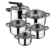 San Ignacio Batterie de Cuisine, chromé