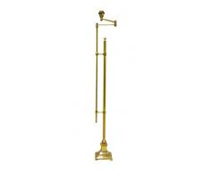 Better & Best Lampe de sol en forme de trompette, doré, 16 x 16 x 132 cm