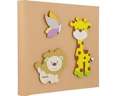 Fabula Album Photo Girafe Diella Foresta 20x17 Multicolore