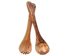 Premier Housewares 1104757 Couverts à salade en bois dolivier
