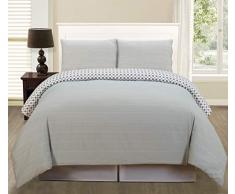 Lala + Bash Doudous sans Duvet, Gris, 68 x 86, 20 x 26 (1 pièce)