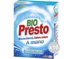 Bio tôt Set 16 GR 320 et 2 Lessive Machine à Laver et Linge, Multicolore, Unique