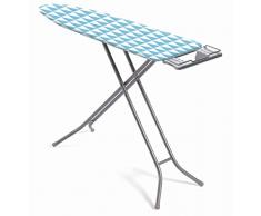 PIROLA NADI Table à Repasser, Bois, Bleu, 152 x 7 x 41 cm