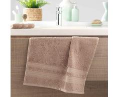 douceur dinterieur Excellence SERVIETTE DE TOILETTE, Taupe, 50 x 90 CM