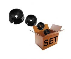 Plastics Technique Vlotho â Le Fabricant Original de la Taille : modÃ¨le SizeAMatic, Taille XL â Unisexe â Lot de 100 Tailles pour lÃ©tiquetage des Tailles sur cintres