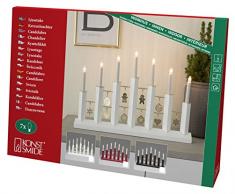 Konstsmide 3597-760 Chandelier, Métal, 21 W, Clair