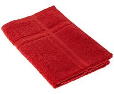 Lasa Home Torchon de Cuisine, Collection Pure, 5050 en éponge, Rouge, Coton, 50x50x1 cm