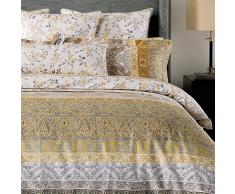 Sheridan 305Â x 270Â cm 100% Satin de Coton Super King Size Verona Drap Plat, Dune