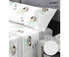 KABELY Jeu, Gris, lit 80