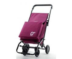 GARMOL Chariot de Courses 1120x450x330 cm. Bordeaux