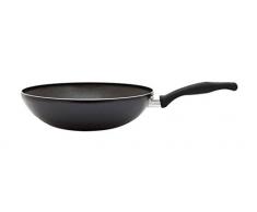 BALLARINI Bologna Granitium PoÃªle Wok Aluminium Noir DiamÃ¨tre 28 cm