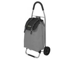 Colombo Chariot de Courses en Aluminium, Gris, Universel