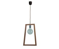 GALLIS 0991045931 Wood Frame Small Suspension Bois 60 W Marron 32cm