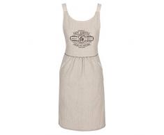 Clayre & Eef BFC41A Tablier de Cuisine Motif cafÃ© Chaud 100% Coton 70 x 85 cm