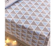 Bianca Kids Nordic Drap Lit 105, 100% Coton, Bleu, 105Â x 200