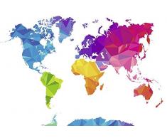 Papier Peint déco poster POP WORLD 3 x 2,70 m | Déco et photo murale XXL Qualité HD Scenolia