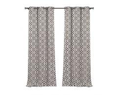 Rideaux occultants pour Chambre Ã Coucher 365, Chocolat, 38x84 (2 Pieces)