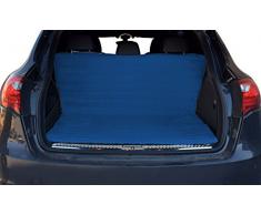 Elegant SALVA BAULE GRIGIO CHI Double-face Protecteur de coffre Bleu royal/Gris clair, 130x140cm