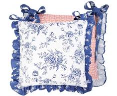 Clayre & Eef MMRG26 Tabouret de Jardin Rose 40 x 40 cm