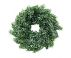 Europalms 61731 Plante de Décoration Sapin Guirlande Neige Polyéthylène Vert 45 cm