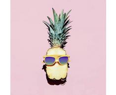 Scenolia Tableau dÃ©coration Murale TÃTE DANANAS 90 x 90 cm | dÃ©co Design imprimÃ©e en France