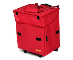 dbest products Cooler Smart Cart, Rouge Isotherme Pliable Rolling Cooler Barbecue à Distance de sécurité en France de Plage dété