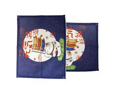 lachineuse 2 Dessous de Table Maneki Neko - Design Japonais