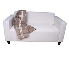 Couverture en Polaire Coral - Marron