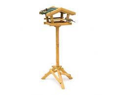 Relaxdays Vase dÃ©coratif rÃ©tro vase de table dÃ©co dÃ©gradÃ© de couleurs vase forme bouteille brun / blanc-HxlxP: 33 x 12,5 x 12,5 cm