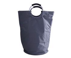 RIDDER ColorÃ© Panier Ã Linge en Coton Oxford Gris Env. Ã 36 x 64 x 54 cm