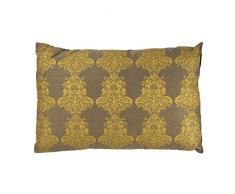 Thedecofactory 406002 Coussin, Polyester, Naturel/Or, 40 x 60 x 3 cm
