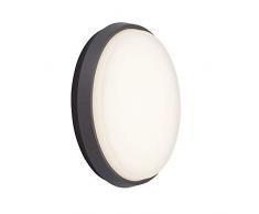 AEG Applique murale en aluminium Anthracite/blanc 23 W