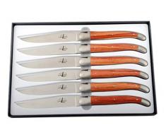 Forge De Laguiole T6 2M IN RO Couteau, Rose